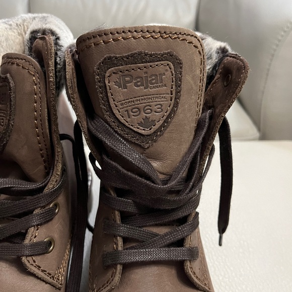 Pajar Women's Nubuck Leather Ankle Boots - Made in Portugal - EU 40/ US 8.5 - Picture 3 of 13